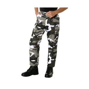 Custom Cotton Fashion Streetwear Sweatpants Hip Hop Plain Woven Trousers Track Pants Plus Size Men's Cargo Joggers Pants - Product Image 1