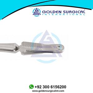 คีมจับเส้นเลือดจอห์นส์ ฮอปกส์ รุ่นอาร์เทอรี บูลด็อก ขนาด 91 มม. แบบตรง สำหรับศัลยกรรมหัวใจและหลอดเลือด  คลิปหนีบหลอดเลือด - Product Image 4