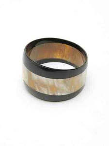 Anillo de Cuerno de Búfalo, Estilo Vintage, Hecho a Mano, Duradero, Estilo Animal Natural, Accesorio de Moda Unisex para Bodas y Fiestas - Product Image 3