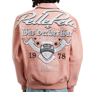 Customized Casual Wear Men's Varsity Jackets with <b>Stand</b> Collar Premium Quality Men Baseball Jacket Available in Different Colors - Product Image 6