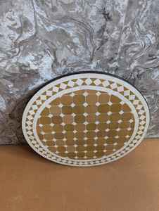 Table d'appoint en mosaïque éblouissante: Art irisé-Table basse bleue-Table d'appoint-Décor de salon-Cadeau - Product Image 6