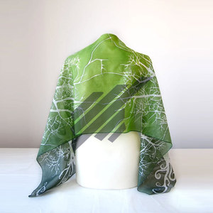 Newest Style <b>Long</b> Casual Women's <b>Scarves</b> Solid Pattern 100% Silk Multifunctional Latest Arrival Wholesale Low MOQ for Online - Product Image 4