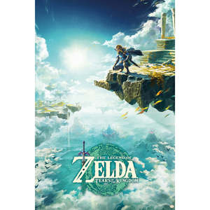 Affiche murale Hyrule style moderne La Légende de Zelda : Tears of the Kingdom en papier - Product Image 1