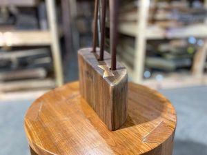 HF Crafts Juego de 3 cucharas de cubiertos de bambú Accesorios de catering de cocina que incluyen espátula Servidor Cuchara giratoria para bodas - Product Image 4