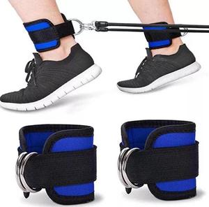 Bracelets de cheville d'haltérophilie paillettes conception Fitness sangles de cheville câble Machine musculation entraînement fessiers gymnastique entraînement chevilles sangle - Product Image 6