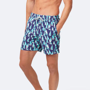 กางเกงว่ายน้ำขาสั้นแบบหลวมสำหรับผู้ชายกางเกงเดินชายหาดกันน้ำแห้งเร็วแบบลำลองสำหรับฤดูร้อน - Product Image 4