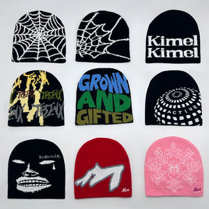 Gorro de Punto Jacquard Unisex, Transpirable e Impermeable, sin Puño, de Algodón/Lana, con Logotipo Personalizado, Color Personalizado, Servicio OEM/ODM - Product Image 6