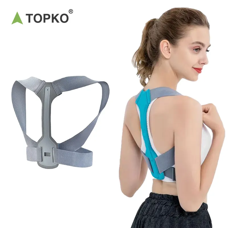 TOPKO di alta qualità per gli uomini di supporto per la postura della cinghia per la spalla del correttore lombare supporto per la correzione della schiena