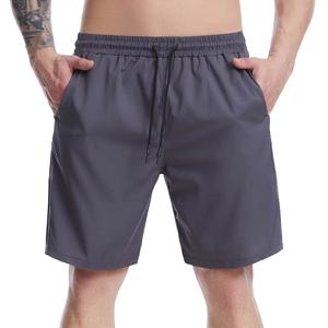 Pantalones Cortos Deportivos Casuales para Hombre, Cintura Elástica Media, con Bolsillos, Secado Rápido, Alto Rendimiento, para Gimnasio, Entrenamiento, Fitness, Running - Product Image 1