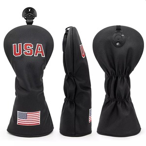 First Fitness nuevo estilo personalizado al por mayor Premium impermeable poliéster conductor Golf Head Covers Golf barril Headcovers - Product Image 2