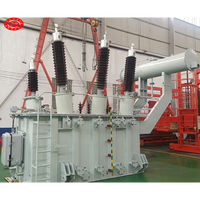 Transformateur toroïdal à bobinage en cuivre, immergé dans l'huile, haute tension, 60MVA 120MVA, triphasé, 110kv 132kv, ISO9001