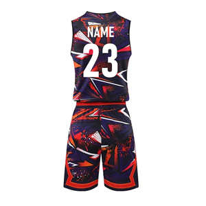 Uniformes de Baloncesto Completos, Camiseta de Baloncesto, Conjunto de Pantalones Cortos, Servicio OEM al por Mayor, Ropa de Baloncesto Unisex Personalizada 2025 - Product Image 6