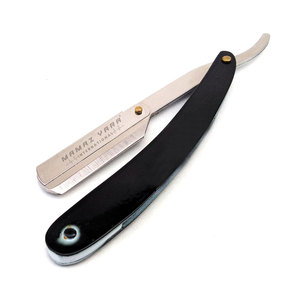 Navajas de Afeitar Rectas de Alta Calidad para Barbería, Navaja de Acero Inoxidable de Grado Profesional, Afeitado Suave, Bloqueo de Seguridad, Marca OEM - Product Image 1