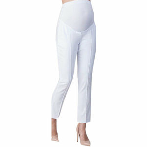 กางเกงเลกกิ้งผ้าฝ้ายสำหรับผู้หญิง ระบายอากาศได้ดี เอวกลาง เหมาะสำหรับใส่ทำงานในออฟฟิศหรือโอกาสทางการ มีลายพิมพ์ ไซส์ XL สำหรับฤดูหนาว - Product Image 6