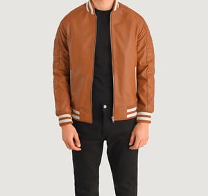 Exclusivo hecho a mano Letterman Bomber Jacket Classic American Style College Baseball chaqueta para hombres - Product Image 3