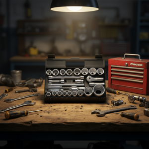 Jeu de douilles à 6 points Facom 1'' Drive, de 42 à 82 mm, douilles de haute qualité - Product Image 3