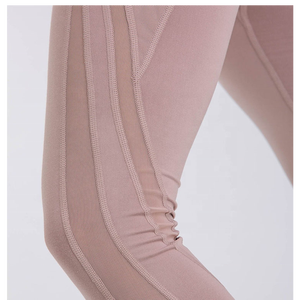 Leggings de Encaje hasta el Tobillo para Mujer, Cintura Alta, 80% Spandex, 20% Poliéster, Ligeros, Sin Costuras, Cintura Elástica, Hechos en Pakistán - Product Image 4