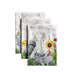 Fournisseur indien Serviettes de vaisselle personnalisées en pur coton, lavables et légers à vendre - Product Image 5