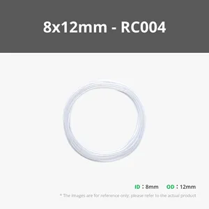 Tuyaux en silicone pour pompes, flexibles et durables, pour systèmes de pompage, transparents, longueur 2 m, dureté 70A - Product Image 4