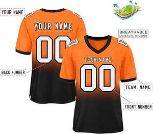 Nouveau design de logo, tampons sublimés à impression personnalisée, uniformes de football américain pour les ensembles d'équipe - Product Image 4