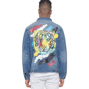 Chaqueta vaquera de invierno con estilo para hombre de High Street, cálida, transpirable de alta calidad con logotipo/tamaño personalizado, nuevo diseño de moda OEM - Product Image 3