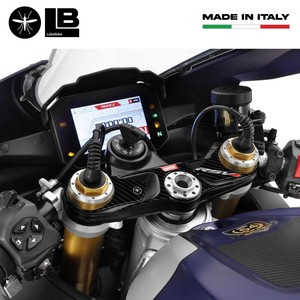 Adesivi 3D Compatibili per Moto Aprilia RSV4, Protezione per Forcella e Piastra dello Sterzo - Product Image 3