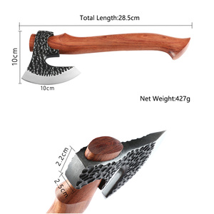 Wholesale Customized Premium Quality OEM ODM Service Outdoor Multi-functional Handforged <b>Camping</b> <b>axe</b> for Logging and Woodcutting - Product Image 3