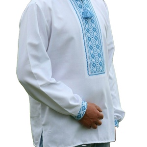 เสื้อยืดแขนยาวผ้าคอตตอนแท้100%,เสื้อลำลองปักลายสำหรับผู้ชายคุณภาพชั้นหนึ่ง - Product Image 3