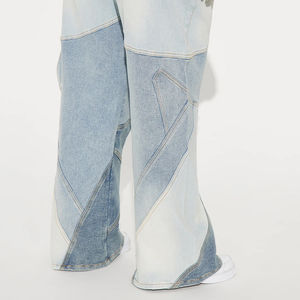 Pantalones Vaqueros Elásticos con Bloques de Color a Precio Económico para Mujer, Ropa de Mezclilla para Mujer, Jeans de Mezclilla Personalizados de Tiro Medio para Mujer - Product Image 6