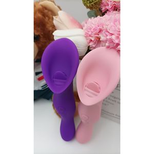 เครื่องนวดกระตุ้นความสุขทางเพศแบบสองหัว V05 สำหรับผู้หญิง - Product Image 4