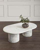 Tables basses modernes en marbre blanc et autres matériaux, chaises de salle à manger, finition antique, imperméables, pour hôtel, salon, villa, garantie 1 an