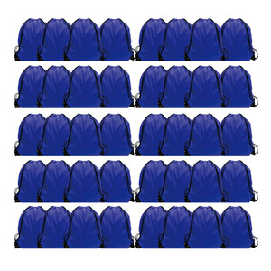 Purple <b>Drawstring</b> <b>Backpacks</b> Plain Dyed Polyester Portable Sport Bag for Outdoor Use Wholesale Pack OEM Supplier - Product Image 6