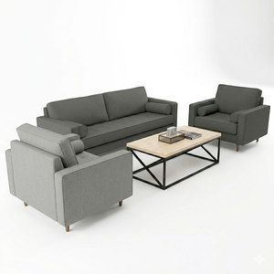 Juego de Sofás de Estilo Contemporáneo CB68001, Muebles Cómodos para Sala de Estar - Product Image 1