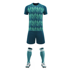 Promotion 2026 Ensemble de maillots de football personnalisés pour hommes 100% polyester imprimé respirant sublimé design vierge maillot de football en mesh - Product Image 4
