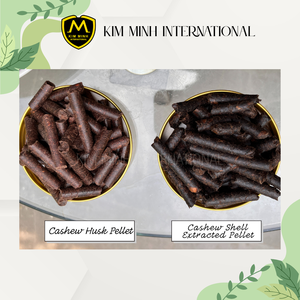 เชื้อเพลิงชีวมวลอัดเม็ดมะม่วงหิมพานต์ขนาดเส้นผ่านศูนย์กลาง6-8มม. สำหรับหม้อไอน้ำชีวมวล4500กิโลแคลอรีระดับพรีเมี่ยม - Product Image 3