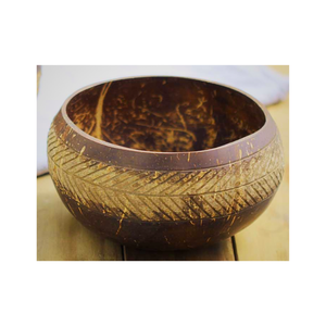 Cuenco de Coco Tallado Desechable, Precio Económico al por Mayor, Estilo Bohemio Ecológico, Artesanía para Cocina, Regalos Empresariales Listos para Enviar - Product Image 6