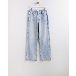 Women's Casual Style Medium Waist <b>Denim</b> Straight Fit Jeans Latest Sexy Fashion <b>Stretch</b> Pencil Pants Regular Fit Made in Pakistan - Product Image 2