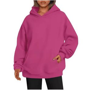Venta al por mayor precio barato nueva mujer Lisa Pull Over Hoodie logotipo personalizado sudaderas con capucha de gran tamaño de las mujeres con todos los tamaños disponibles - Product Image 5