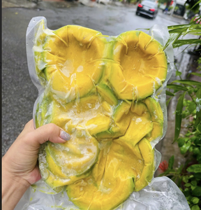 Pâte d'avocat fraîche congelée Ingrédient de fruit pur pour les boulangeries, les mélanges de boissons et l'approvisionnement de l'industrie alimentaire en provenance du Vietnam - Product Image 1