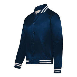 Streetwear décontracté de logo personnalisé de super qualité Veste de vol Vente en gros Bomber Doublure en satin Blouson bombardier respirant - Product Image 6