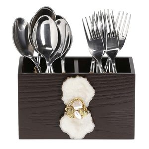 ที่วางอุปกรณ์ทำครัวไม้โบราณ ทำมือ ลายสีสันสดใส ชั้นเดียว ปรับได้ และอเนกประสงค์ สำหรับใช้ในครัวเรือน - Product Image 2