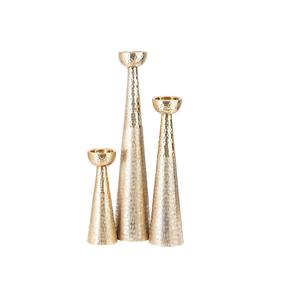 Bougeoir en métal robuste en métal de qualité supérieure pour une utilisation durable dans la décoration de la maison, l'éclairage de réception de mariage et l'ambiance quotidienne - Product Image 1