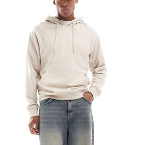 Sweat-shirts d'hiver pour hommes à la vente chaude, 100% coton, logo personnalisé, impression en relief, respirant, vêtements décontractés, service OEM - Product Image 3