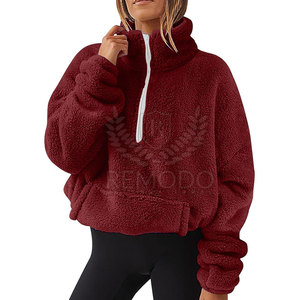 Sudadera de lana Sherpa esponjosa para mujer, sudadera de lana Sherpa suave para uso diario - Product Image 2
