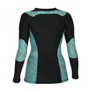 Ventes chaudes OEM Meilleur rashguard de compression à imprimé uni pour homme Manches longues Séchage rapide Spandex/Polyester Sports d'hiver Respirant - Product Image 6