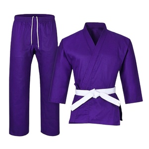 Uniforme de Karate Personalizado para Adultos, de Algodón, Manga Larga, con Logotipo Personalizado, Kimonos de Karate, Uniforme de Artes Marciales - Product Image 1
