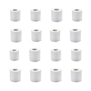 Rouleau de papier toilette écologique, matériau biodégradable, impression de logo personnalisée prise en charge - Product Image 3