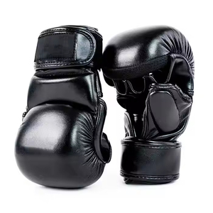 Gants MMA en cuir véritable pour le meilleur entraînement au combat Gants MMA Gants en cuir de vachette pour MMA - Product Image 6