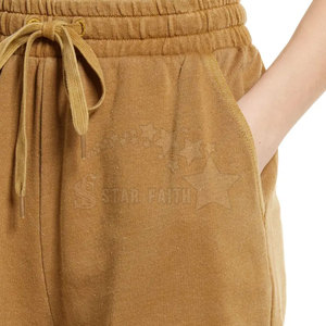 Pantalones cortos casuales con estilo para mujer Mezcla de algodón Ropa de calle de moda para uso diario Pantalones cortos de mujer de alta calidad - Product Image 5