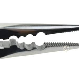 Pince à extensions capillaires LUMINEX IMPEX LI-2085 en acier inoxydable – Multi-usages pour l'application, le retrait et le réglage de nano et micro anneaux - Product Image 3